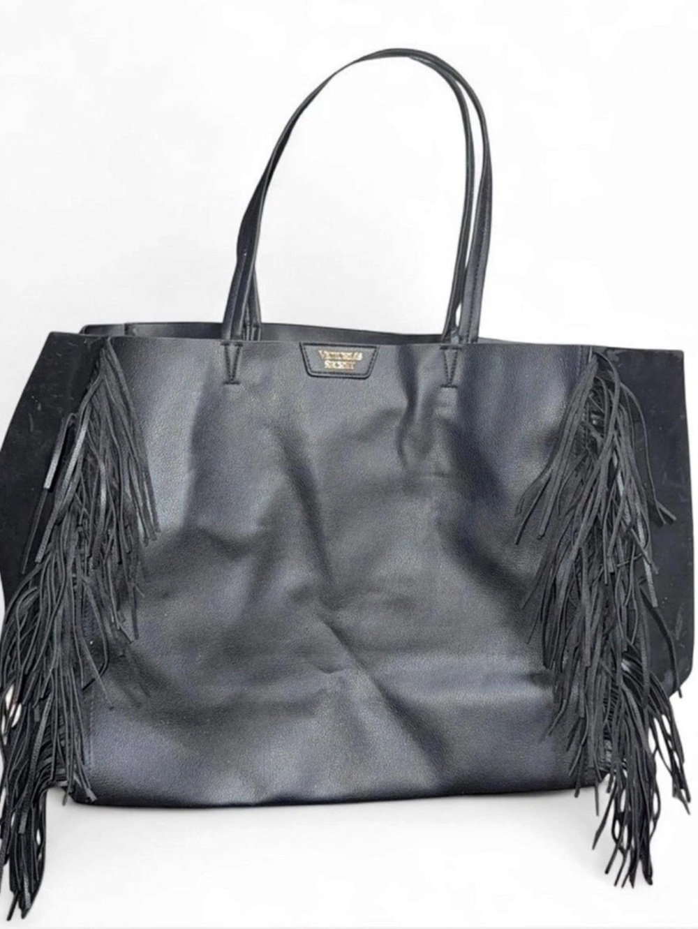 Victoria’s Secret Totes Black fringe Size One Size